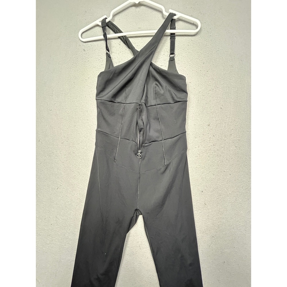 Savage X Fenty Jumpsuit Bodysuit Spandex Black Pink Small Womens